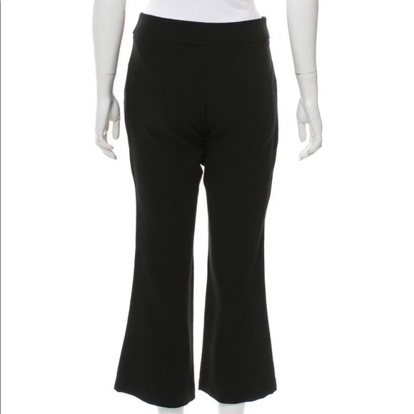Alexis Wide Leg Split Seam Pants Black - Picture 3 of 10